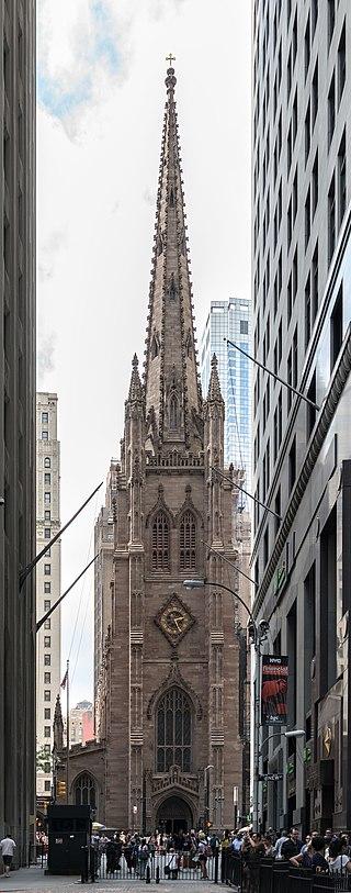 Trinity Church, New York City, 1839–46. (Giorgio Galeotti/CC BY 3.0)