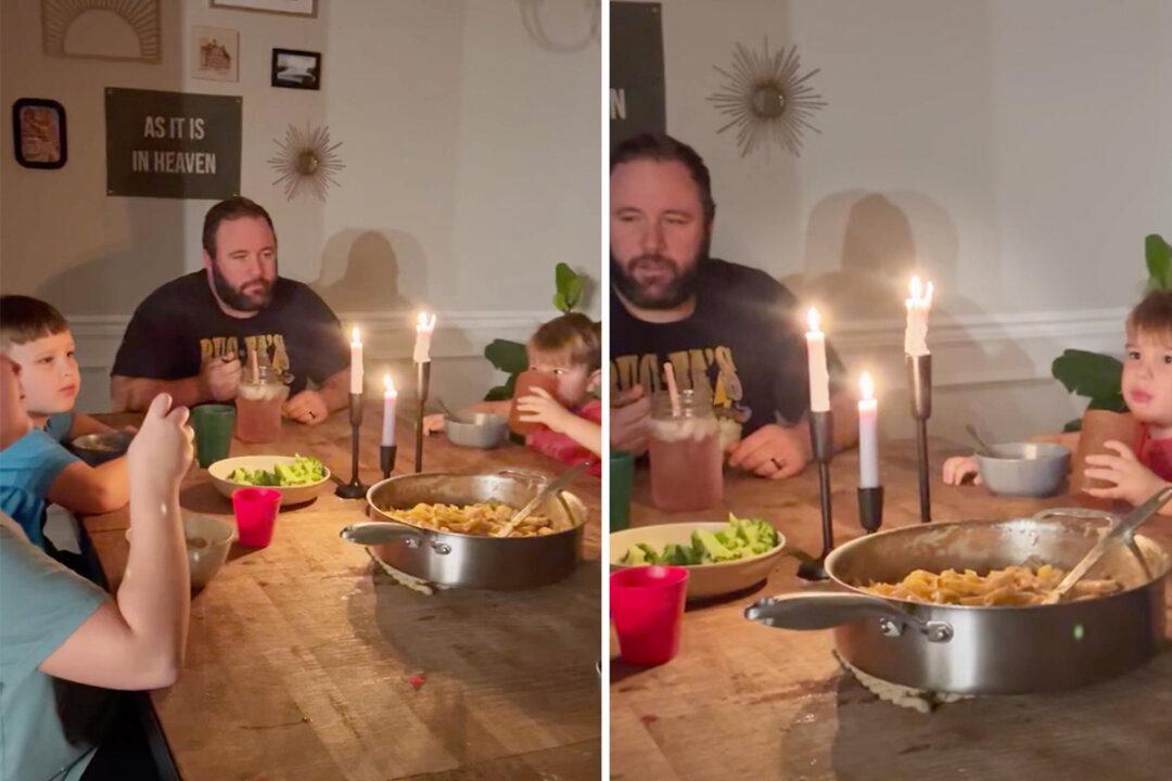 Family of Six Started Eating Dinner by Candlelight, and Here’s What They Noticed