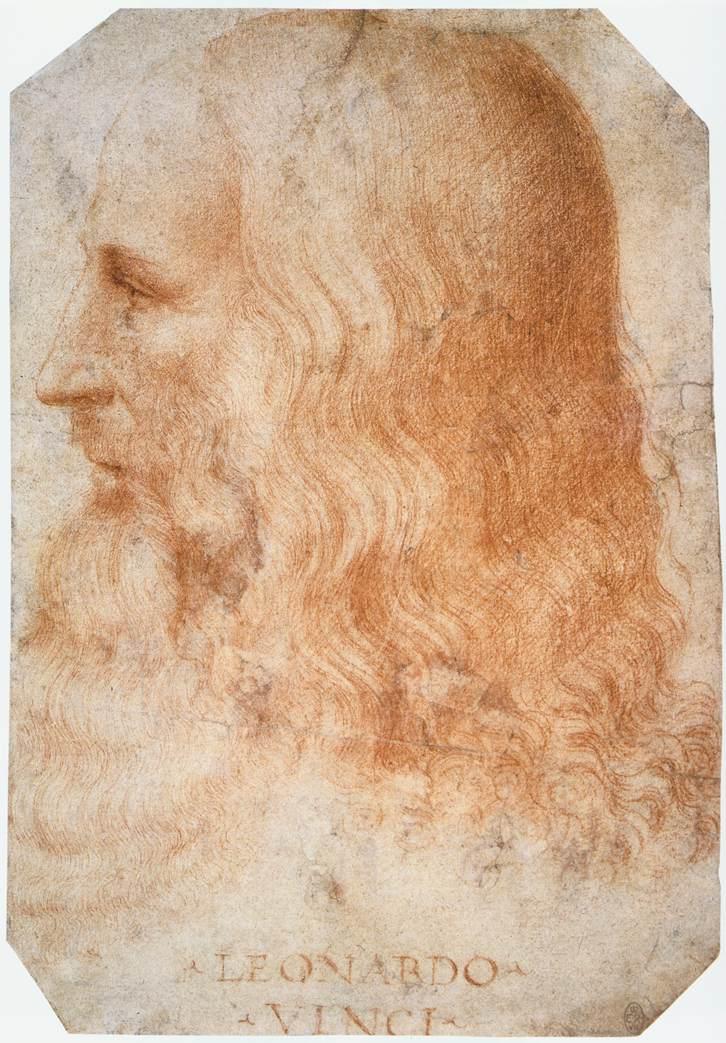 A portrait of Leonardo da Vinci, 1516, by Francesco Melzi. (Public Domain)