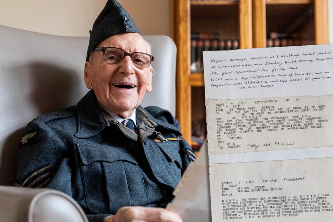 Veteran RAF Codebreaker, 100, Vows to Keep Historic Note Revealing End of WWII Within the Family