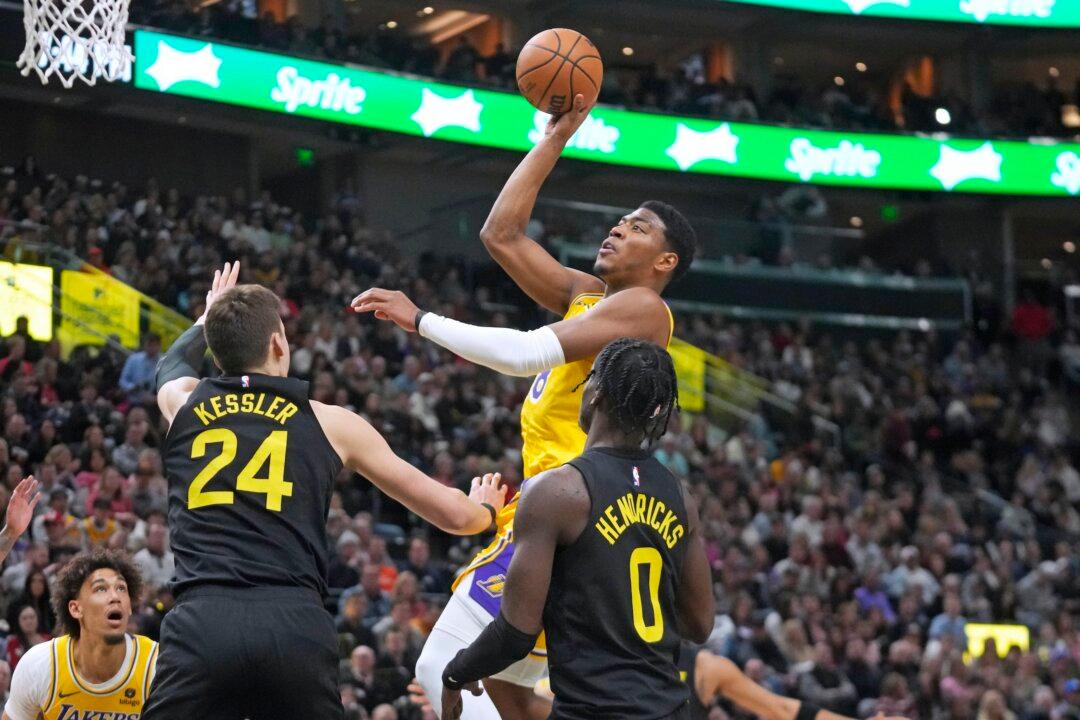 Anthony Davis, Rui Hachimura Lead Lakers Past Jazz 138–122 With LeBron James Resting