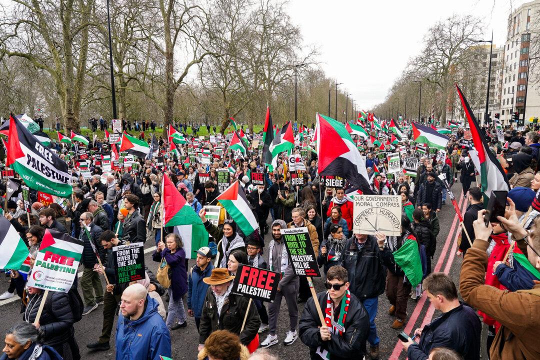 12 Arrests at Pro-Palestine March in London