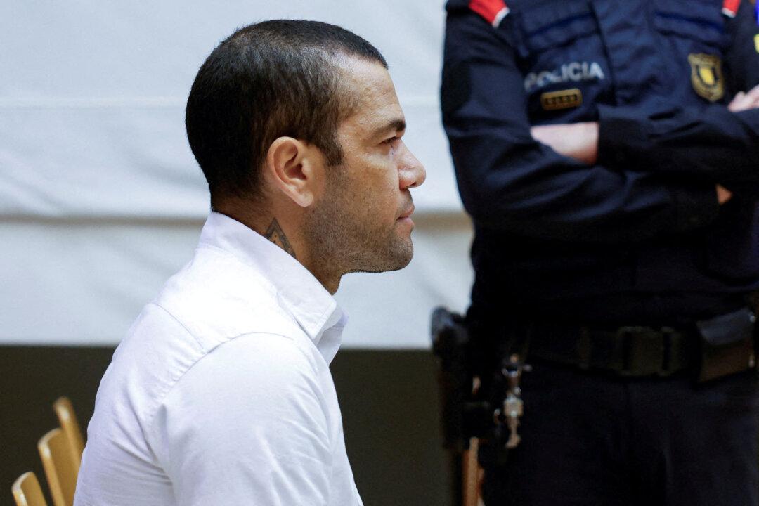 Brazil’s Dani Alves Gets 4–1/2 Years for Rape in Spain, Will Appeal