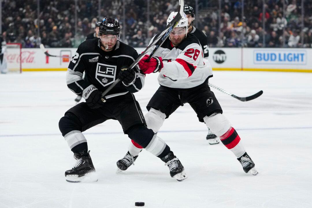 Phillip Danault Gets Hat Trick to Help Kings Thump Daws, Devils With 5–1 Win