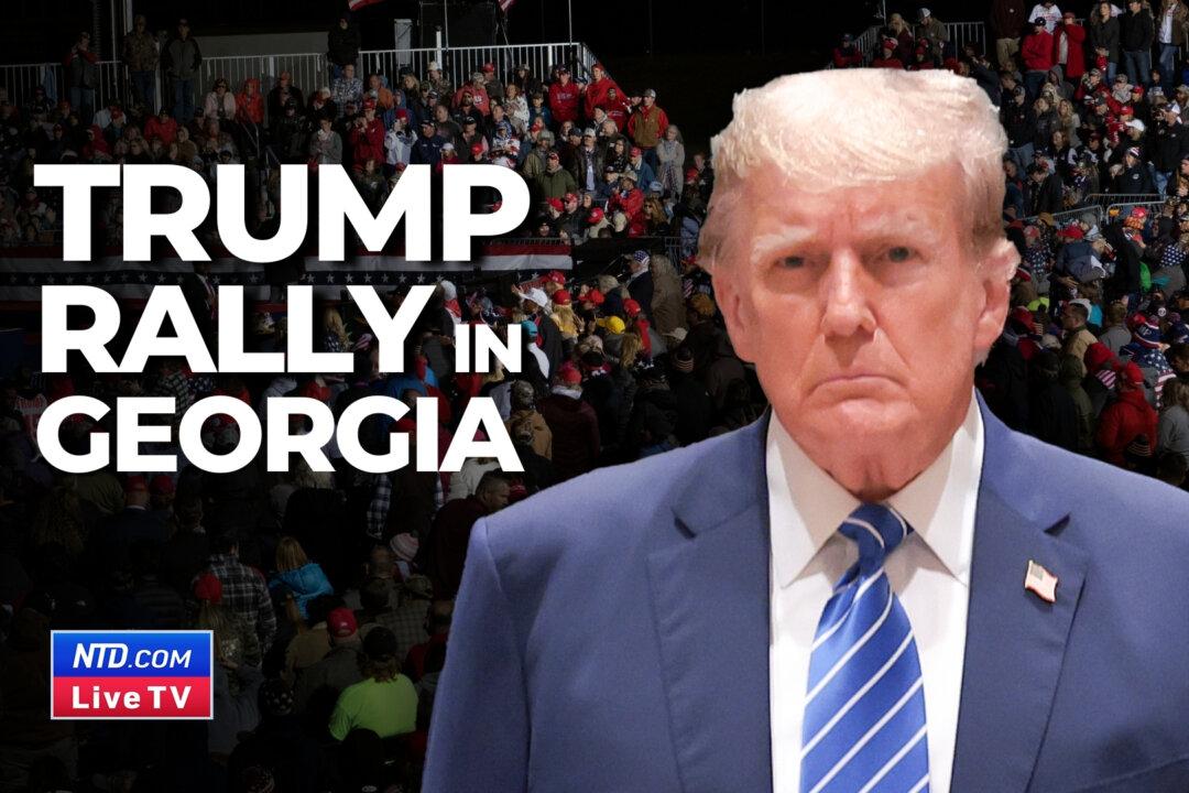 Trump Holds ‘Get Out the Vote’ Rally in Rome, Georgia