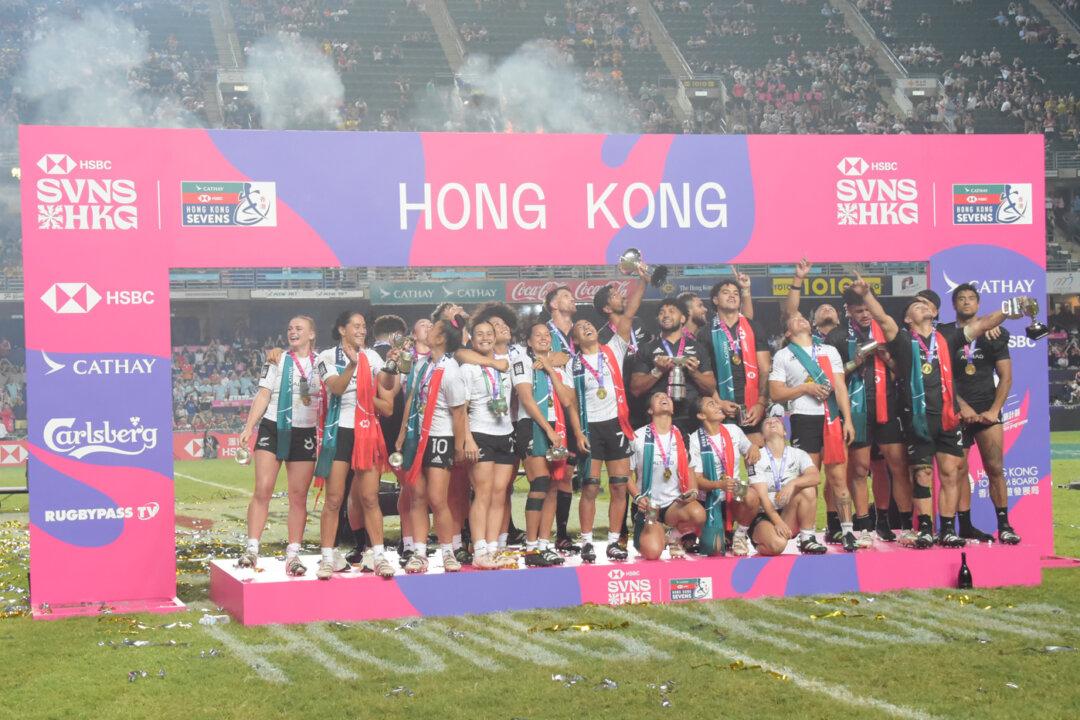 Cup Double for New Zealand at Hong Kong Rugby Sevens