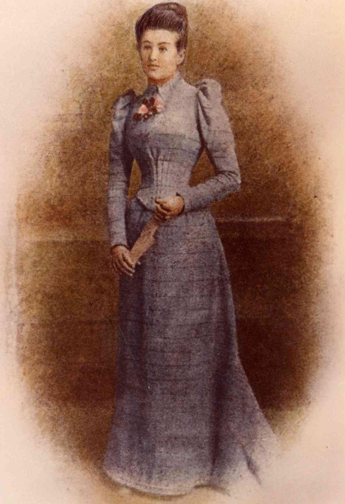 A portrait of Mary Pauline O'Connor (the original “Rose of Tralee”) at 17 years old in 1894. (Public Domain)