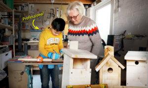 9-Year-Old Boy Becomes Pro Carpenter, Sets up Woodshop, Own Business in Grandma’s Garage