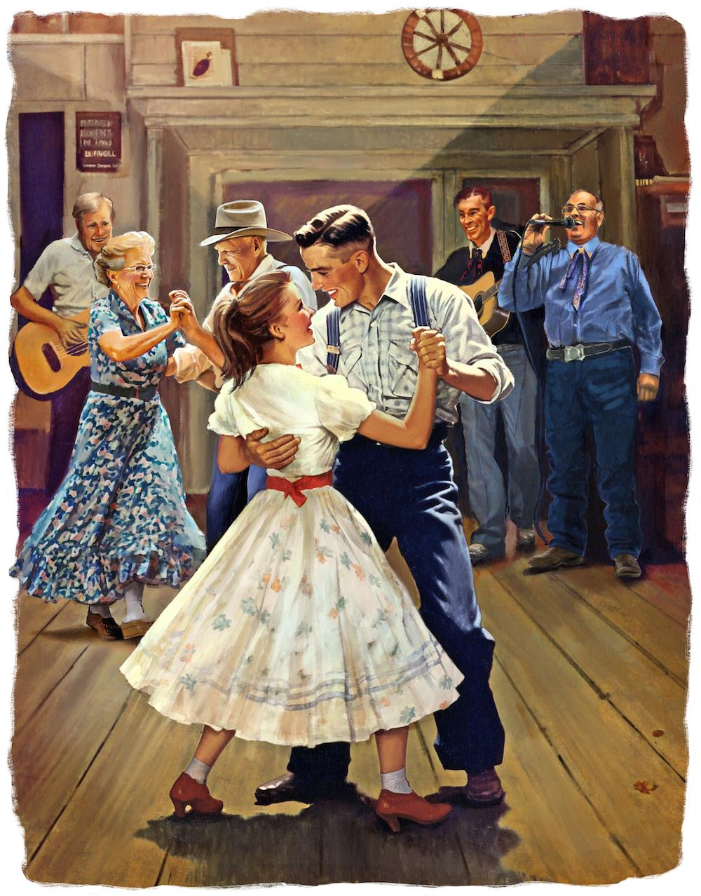 Square dancing is a facet of American culture that's enjoyable for the whole community. (Biba Kayewich)