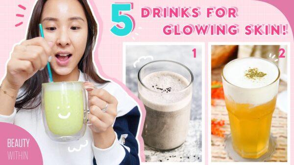 5 Drinks for Clearer Skin, Relieving Period Cramps, and Inflammation!
