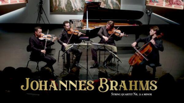Johannes Brahms: String Quartet No. 2 in A Minor Op. 51, No. 2