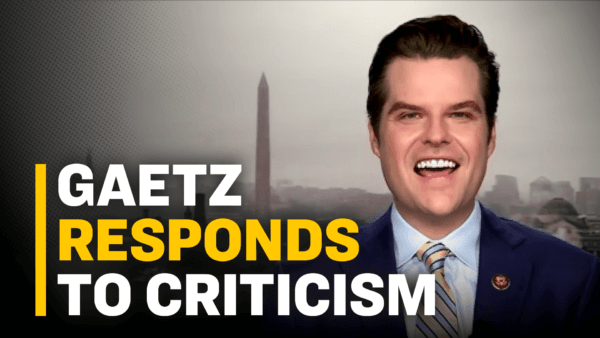 Rep. Gaetz on House Speakership, Criticism About His Leaving House Without Speaker