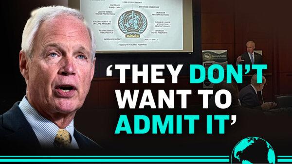 ‘Nobody Wants to Admit They Were Wrong’: Sen. Johnson on Vaccine Injures, Response to COVID-19