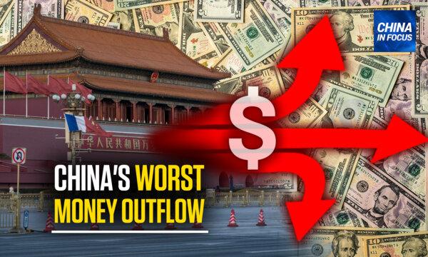 More Out, Less In: Foreign Money Leaves China