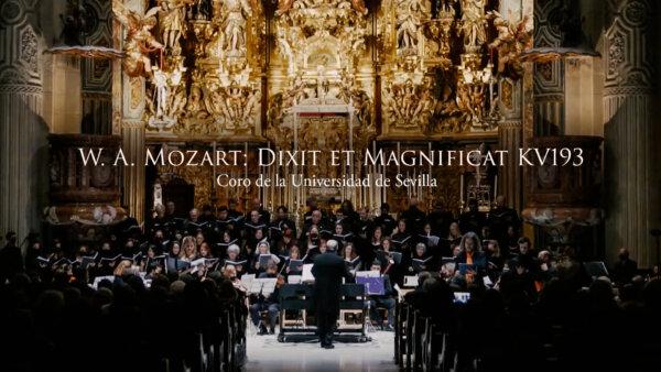 W. A. Mozart: Dixit et Magnificat KV193 | Coro de la Universidad de Sevilla